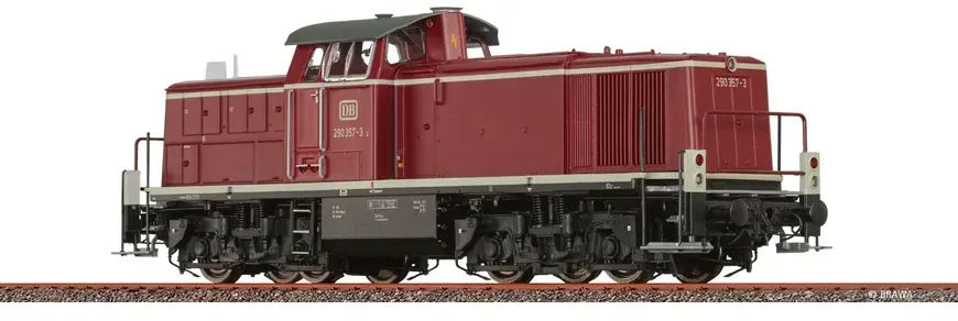 BRAWA H0 41581  - DIESELLOK BR 290 DER DB Wechselstrom Digital EXTRA