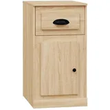 vidaXL Nachtschrank mit Schublade 40 x 50 x 75 cm Braun