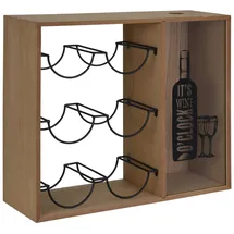 Hti-Living Weinregal mit Korken-Sammler