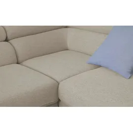 Switch Eckcouch Flachgewebe 3-Sitzer Beige