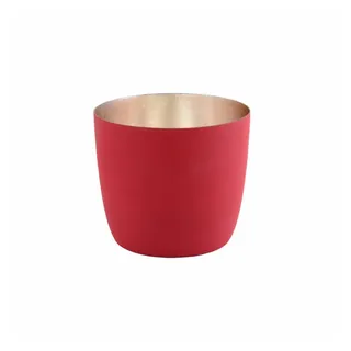 Giftcompany Gift Company Teelichthalter Madras M rot matt/nudegold