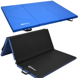 Eyepower 180x115 Klappbare Gymnastikmatte - 5cm dicke Turnmatte Kinder - Weichbodenmatte
