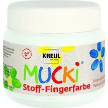 Kreul Mucki Fingerfarbe 150 ml weiß
