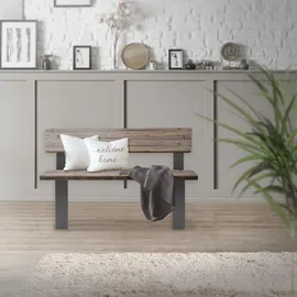 ML-Design Rückenlehne 2 Stück 40x78,5 cm Stahl Anthrazit