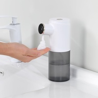 Automatischer Seifenspender, aifulo No Touch Schaumseifenspender Sensor, 300ml Wiederaufladbar Wasserdicht Elektrischer Seifenspender für Badezimmer Küche