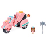Spin Master PAW Patrol Libertys Deluxe Fahrzeug aus dem Kinofilm mit Gelenkfigur, zum Sammeln, Spielzeug für Kinder ab 3 Jahren, Rosa