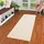 Snapstyle Hochflor Velours Teppich, Läufer Mona Creme, 100x200cm