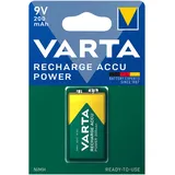 Varta 50x 9V NiMH Akku 200mAh 1er Blister Ready To Use LR61 PP3 56722