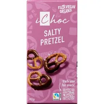 iChoc Salty Pretzel Schokolade 80 g