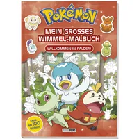 Panini Pokémon: Mein großes Wimmel-Malbuch – Willkommen in Paldea!