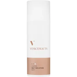 VENICEBEAUTY Caffeine Self Tan Lotion für Streifenfreie Bräunung Selbstbräuner 150 ml 
