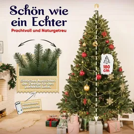 veska Weihnachtsbaum künstlich Grün 180 cm