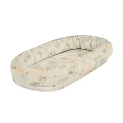 Alvi Schlummer Nestchen  Jungle , beige , Maße (cm): B: 34