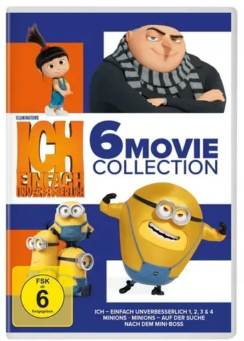 Ich einfach unverbesserlich & Minions - 6-Movie Collection  [6 DVDs]