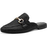 Marco Tozzi Hausschuh Sabot Schwarz 37