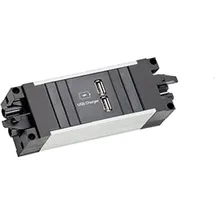 Bachmann STEP ALU 1xUSB A/C 22W GST18
