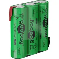 goobay 55652 Haushaltsbatterie Wiederaufladbarer Akku AA (Mignon) - 2100 mAh 3,6 V