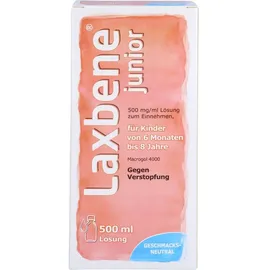 RECORDATI PHARMA GMBH Laxbene junior 500 mg/ml Lösung zum Einnehmen 500 ml