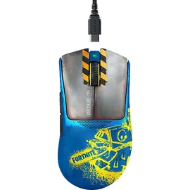 Razer DeathAdder V3 Pro Fortnite Edition blau