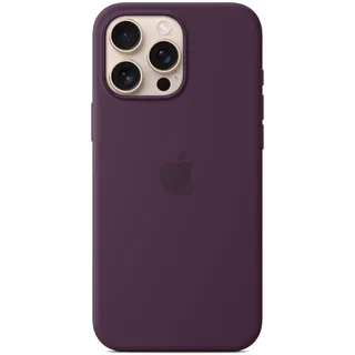 Apple iPhone 16 Pro Max Silikon Case mit MagSafe - Pflaume