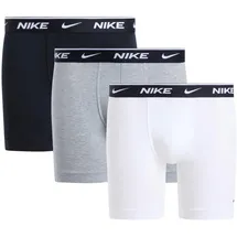 Nike Boxershorts 3 Einheiten Schwarz / Weiß S