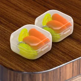 Belle Vous Kleine Aufbewahrungsbox Plastik Transparent mit Deckel zum Klappen (36er Set) – 3,5 x 3,5 x 2 cm - Mini Plastik Boxen für Kleine Perlen, - Transparent