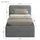 home collective Polsterbett 100 x 200 cm Grau