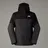 The North Face Jazzi 3l Kapuzenjacke dunkelgrau/schwarz - S