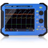 PeakTech 1212 – 4 CH, 1 GS/s Tablet oscilloscope, 8" Touchscreen, Elektronisches Messgerät, Multimeter, Digitales 100 MHz Akku Oszilloskop, max. Abtastrate / 400V - CAT II