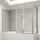Hüppe Combinett 2 Badewannenaufsatz, beweglich, AC0701087264,