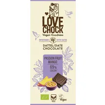 Lovechock Tafel Dattel Maracuja Mango bio