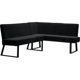 otto home »Gladiole,« Sitzbank, Esszimmerbank, Bank, mit Taschenfederkern, schwarzes Metallgestell, Breite 190 cm