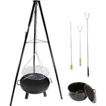 Lemodo Feuerschale 52 cm schwarz