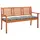 vidaXL 3-Sitzer-Gartenbank 150 x 60 x 90 cm Grau
