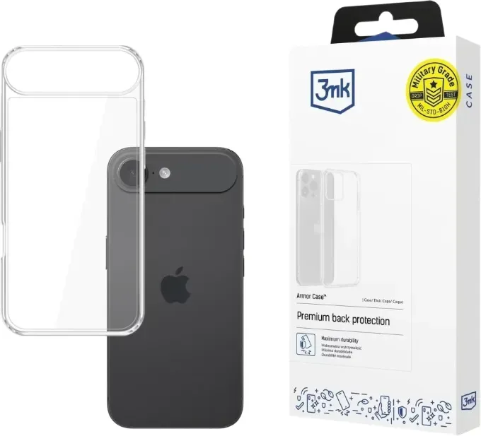 3mk Armor Hülle für Apple iPhone 17 Air - Transparent