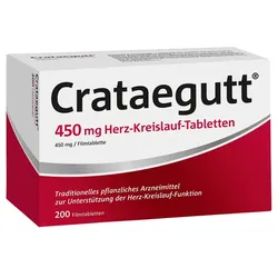 Crataegutt 450 mg Herz-Kreislauf-Tabletten 200 St