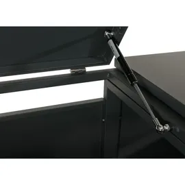 MCW 2er-Mülltonnenverkleidung E83 117 x 131 x 80 cm anthrazit