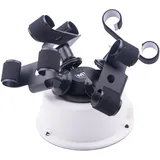 MTE Bewegungstechnik Uhrenbeweger (WTS 4 Weiß) bis zu 4 Uhren – Elektronisch gesteuerte Rotation und Pausen – Uhrenbeweger für Automatikuhren – leiser Watch Winder – Made in Germany