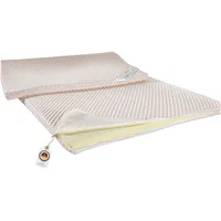 procave Kaltschaum Topper 140 x 190 cm weiß