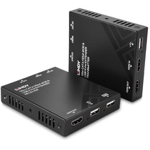 Lindy 120 m Cat.6 HDMI 4K30 & USB KVM Extender