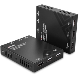 Lindy 120 m Cat.6 HDMI 4K30 & USB KVM Extender