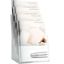 Helit Tischprospekthalter the helpdesk 4 x A4