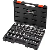 VIGOR Steckschlüsseleinsatz-Set 1/2 (12.5 mm), 1/4 (6.3 mm), 3/8 (10 mm) 60teilig