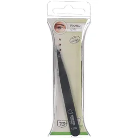Mörser 125C Pinzette spitz schwarz TOPINOX rostfr.