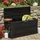 furnicato Gartenbox 117 x 45 x 56 cm Schwarz
