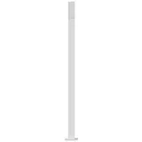 doporro Außenleuchte Aluminium 80,6 cm 1er Set sandweiß
