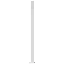 doporro Außenleuchte Aluminium 80,6 cm 1er Set sandweiß