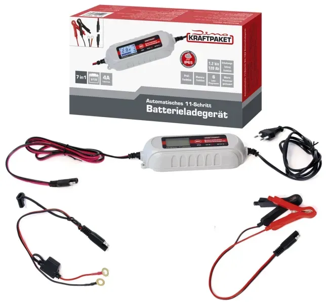 DINO Batterieladegerät vollautomatisches 4 Ampere 136312