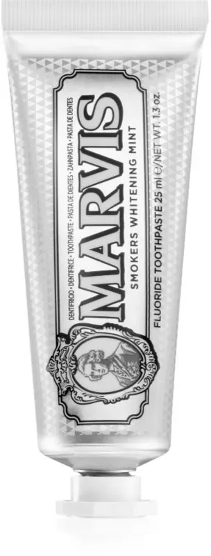 Marvis Whitening Smokers Mint Zahnweisser-Zahnpasta für Raucher Geschmack Mint 25 ml