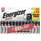 Energizer Max Mignon (AA)-Batterie Alkali-Mangan 1.5V 12St.